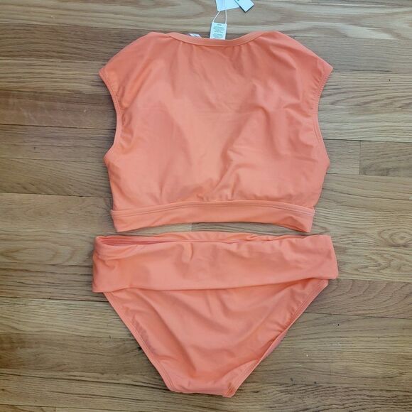 Bleu Rod Beattie Walk The Line Cap Sleeve Top Banded Hipster 2 pc bikin… - Picture 10 of 10